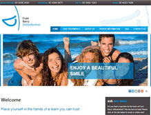 Tablet Screenshot of fryerbarry.com.au